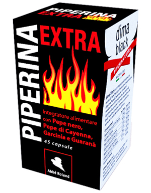 PIPERINA EXTRA DIMA BLACK 45 CAPSULE - doctorpill.it