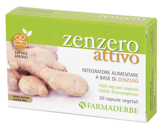 ZENZERO ATTIVO 30 CAPSULE VEGETALI - doctorpill.it