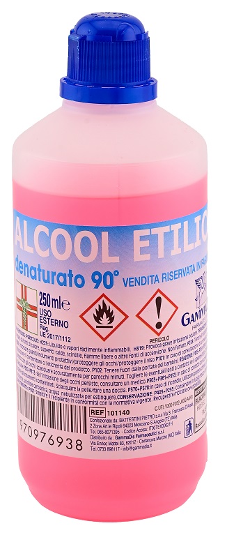 ALCOOL ETILICO DENATURATO 90 GRADI 250 ML - doctorpill.it