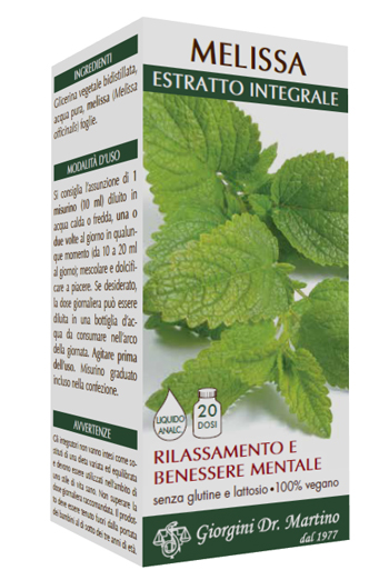MELISSA ESTRATTO INTEGRALE 200 ML - doctorpill.it