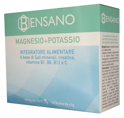 BENSANO MAGNESIO + POTASSIO 20 BUSTINE - doctorpill.it