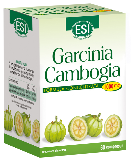 ESI GARCINIA CAMBOGIA 1000 MG 60 COMPRESSE - doctorpill.it