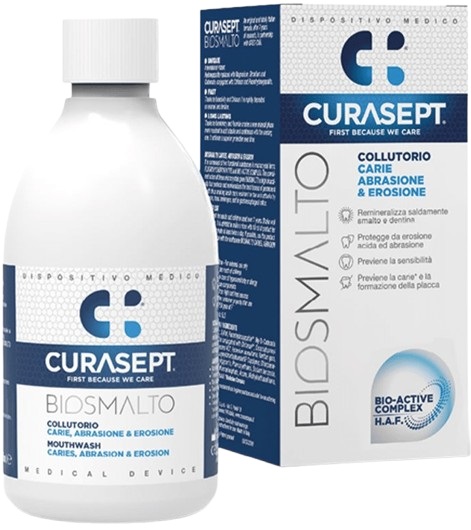 CURASEPT BIOSMALTO COLLUTORIO CARIE ABRASIONE&EROSIONE 300 ML - doctorpill.it