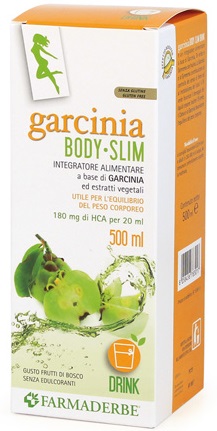 GARCINIA BODY SLIM GUSTO FRUTTI DI BOSCO 500 ML - doctorpill.it