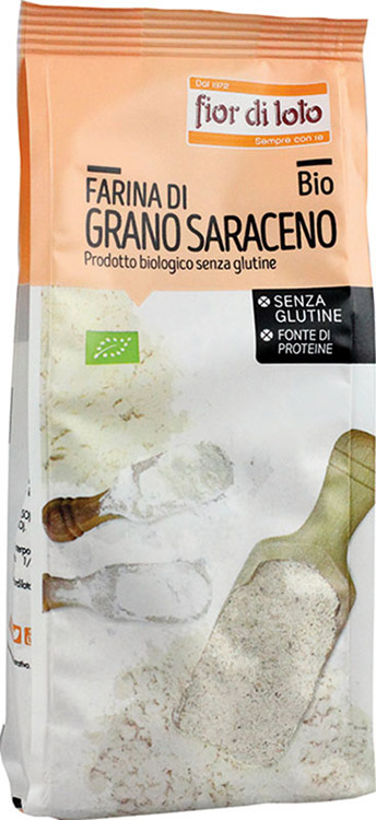 FARINA GRANO SARACENO SENZA GLUTINE BIO 375 G - doctorpill.it