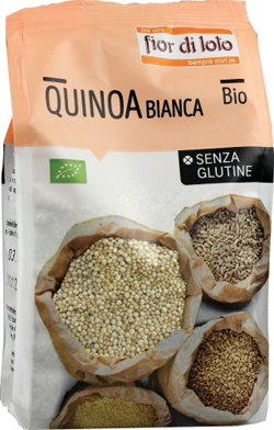FIOR DI LOTO QUINOA BIANCA SENZA GLUTINE BIO 400 G - doctorpill.it