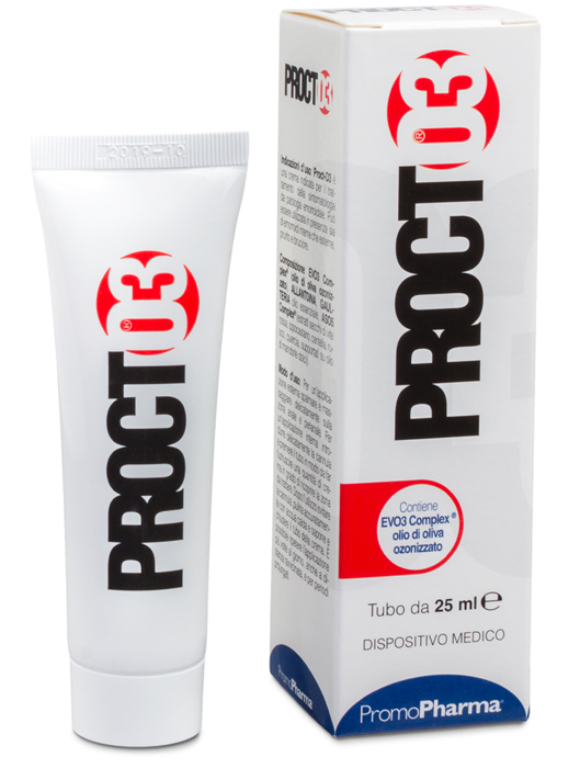 PROCTO3 CREMA PER TRATTAMENTO EMORROIDI 25 ML - doctorpill.it