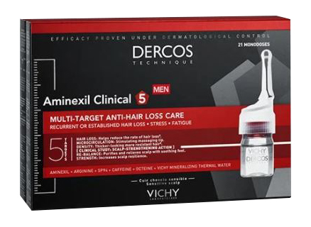 DERCOS AMINEXIL FIALE 42 UOMO 6 ML - doctorpill.it