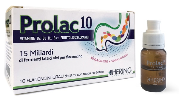 PROLAC10 FERMENTI LATTICI 15 MILIARDI 10 FLACONCINI 8 ML - doctorpill.it