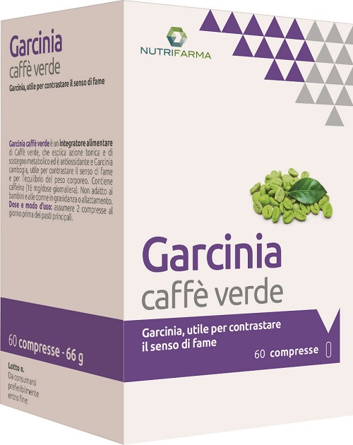 GARCINIA CAFFE' VERDE 60 COMPRESSE 66 G - doctorpill.it