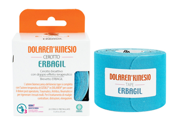 DOLAREN KINESI EMULGEL CEROTTO TERAPEUTICO BLU 5X25 CM IN ROTOLO - doctorpill.it