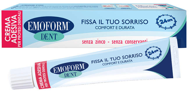EMOFORM DENT CREMA ADESIVA PER PROTESI DENTALI 45 G PROMOZIONE - doctorpill.it