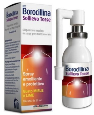 NEOBOROCILLINA SOLLIEVO TOSSE SPRAY 20 ML - doctorpill.it