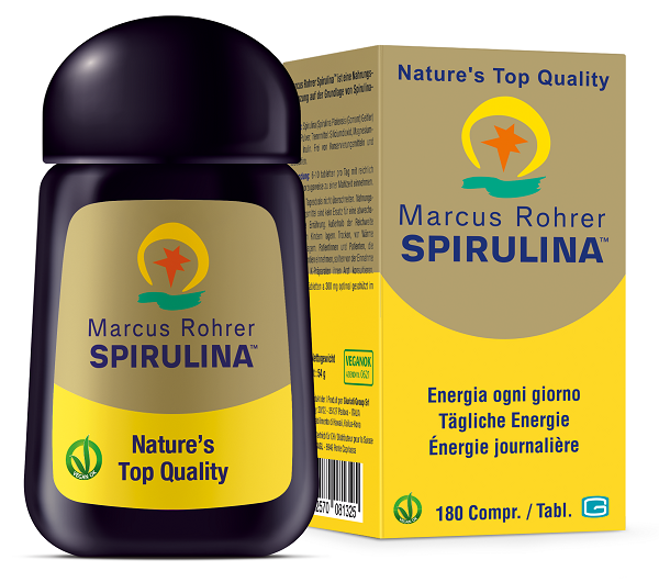 SPIRULINA MARCUS ROHRER 180 COMPRESSE - doctorpill.it