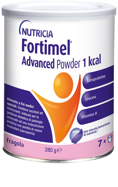 NUTRICIA FORTIMEL ADVANCED POWDER 1 KCAL FRAGOLA 280 G - doctorpill.it