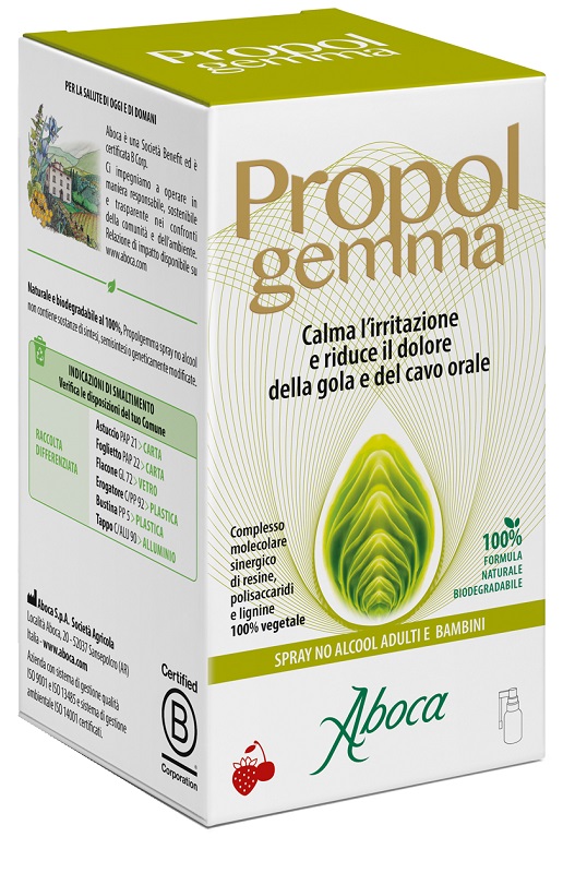 PROPOLGEMMA SPRAY NO ALCOOL BAMBINI E ADULTI 30 ML - doctorpill.it