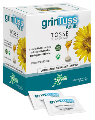 GRINTUSS ADULTI 20 COMPRESSE CON POLIRESIN 1,5 G - doctorpill.it