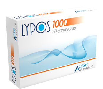 LYPOS 1000 20 COMPRESSE OVALINE 1000 MG - doctorpill.it