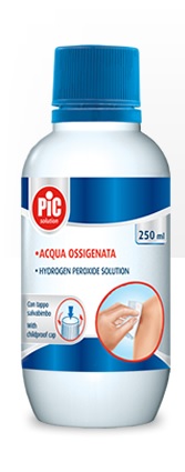 PIC SOLUTION ACQUA OSSIGENATA 10 VOLUMI PEROSSIDO DI IDROGENO 3% 250 ML - doctorpill.it