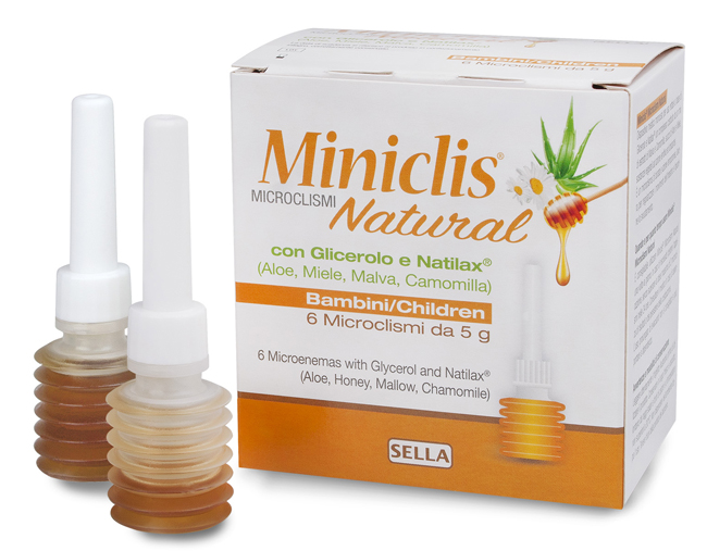 MINICLIS NATURAL MD BAMBINI 6 PEZZI - doctorpill.it
