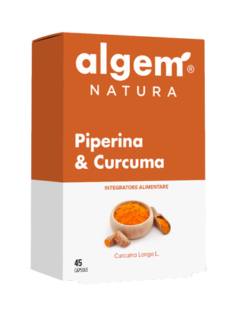 PIPERINA & CURCUMA 45 CAPSULE - doctorpill.it