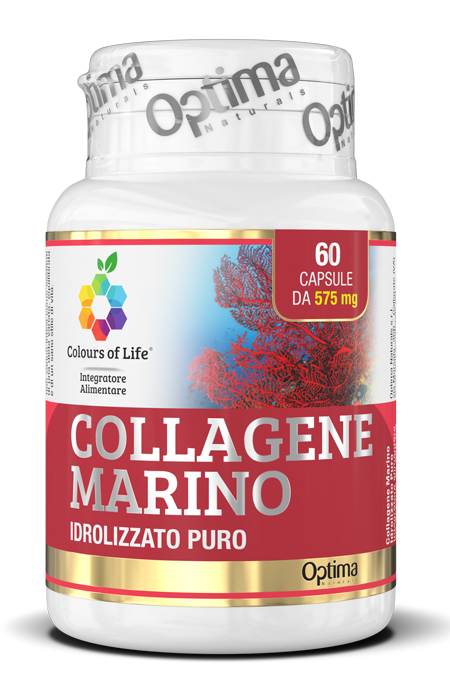 COLOURS OF LIFE COLLAGENE MARINO IDROLIZZATO PURO 60 CAPSULE 575 MG - doctorpill.it