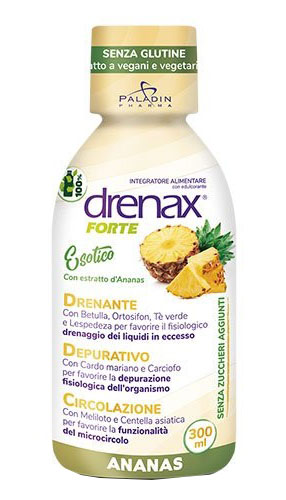 DRENAX FORTE ESOTICO CON ESTRATTO D'ANANAS 300 ML - doctorpill.it