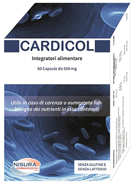 CARDICOL 60 CAPSULE DA 500 MG - doctorpill.it