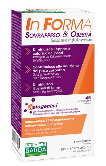 INFORMA SOVRAPPESO & OBESITA' DM 45 COMPRESSE - doctorpill.it