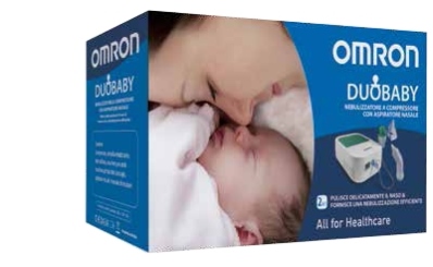NEBULIZZATORE OMRON DUO BABY CON ASPIRATORE NASALE - doctorpill.it