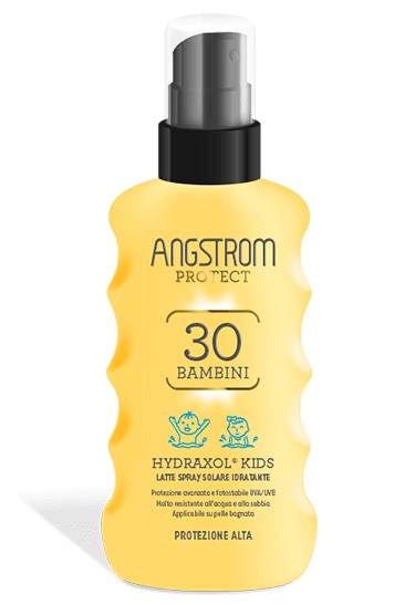 ANGSTROM PROTECT HYDRAXOL KIDS LATTE SPRAY SOLARE PROTEZIONE 30 175 ML - doctorpill.it