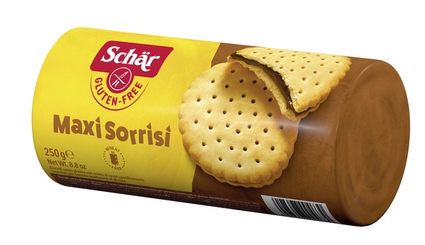 SCHAR MAXI SORRISI BISCOTTI CON CREMA AL CACAO 250 G - doctorpill.it