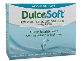 DULCOSOFT POLVERE PER SOLUZIONE ORALE 20 BUSTINE - doctorpill.it