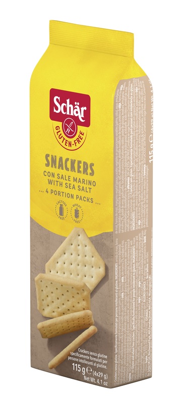 SCHAR SNACKERS CRACKERS CON SALE MARINO SENZA LATTOSIO 4 PORZIONI DA 29 G - doctorpill.it