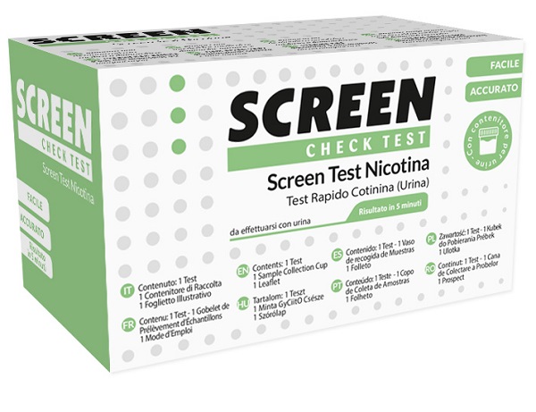SCREEN TEST NICOTINA/COTININA URINA - doctorpill.it