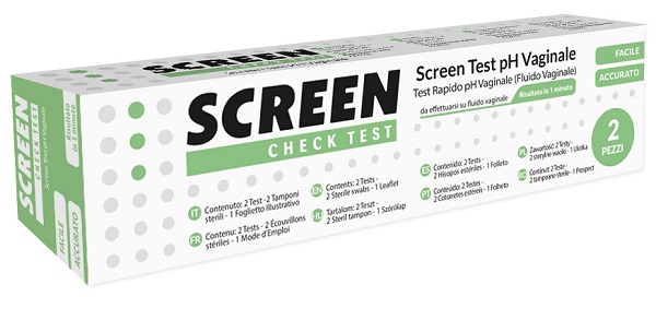 SCREEN TEST PH VAGINALE 2 PEZZI - doctorpill.it