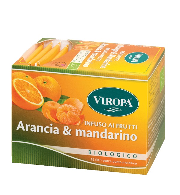 VIROPA ARANCIA & MANDARINO BIO INFUSO 15 FILTRI DA 2,5 G - doctorpill.it