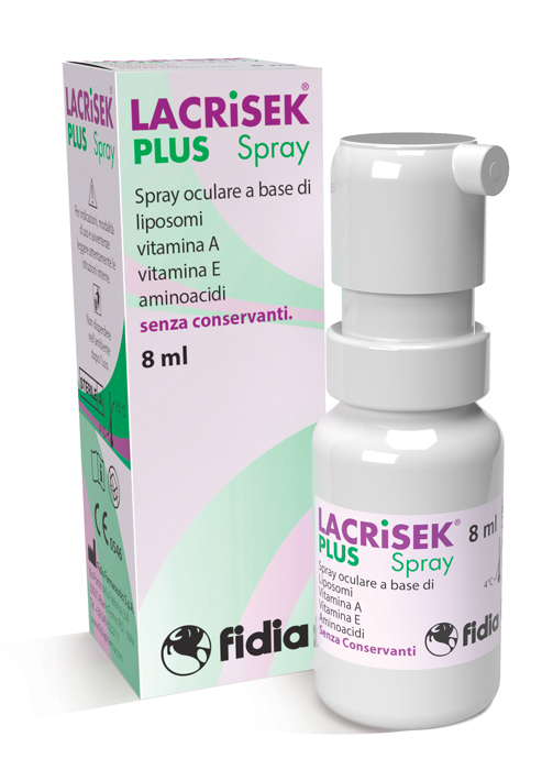 LACRISEK PLUS SPRAY SENZA CONSERVANTI SOLUZIONE OFTALMICA 8 ML - doctorpill.it