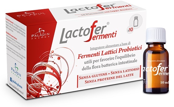 LACTOFER FERMENTI 10 FLACONCINI 10 ML - doctorpill.it