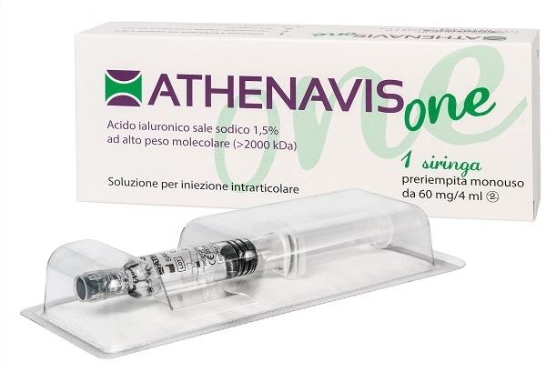 SIRINGA INTRA-ARTICOLARE ATHENAVIS ONE ACIDO IALURONICO 1,5% 4 ML - doctorpill.it