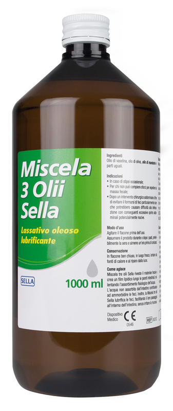 MISCELA 3 OLII LASSATIVO 1 LITRO MD - doctorpill.it