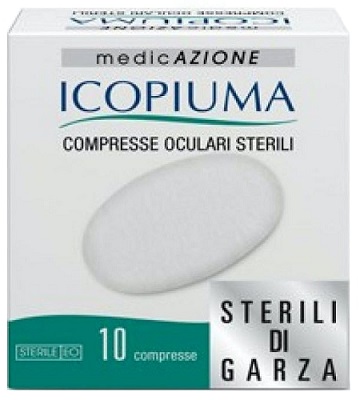 COMPRESSE OCULARI ADESIVE STERILI 10 PEZZI - doctorpill.it