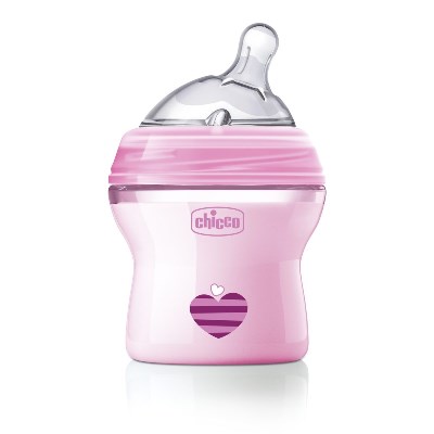 CHICCO BIBERON NATFEEL 0M+ 150 ML GIRL - doctorpill.it