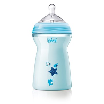 CHICCO BIBERON NATURAL FEELING 6 M+ BOY 330 ML - doctorpill.it