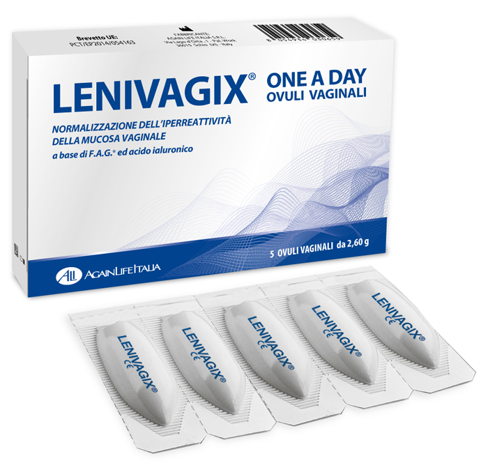 LENIVAGIX ONE A DAY 5 OVULI VAGINALI - doctorpill.it