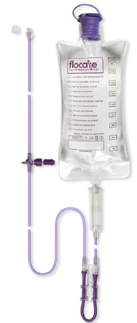 FLOCARE SACCA CON DEFLUSSORE DA 2 LITRI PER NUTRIPOMPA INFINITY - doctorpill.it