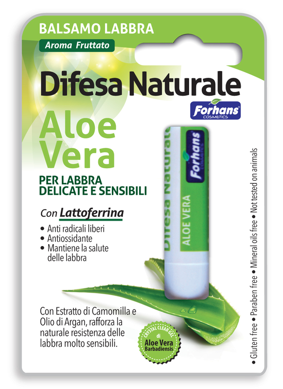 FORHANS BALSAMO LABBRA DIFESA NATURALE ALOE VERA - doctorpill.it