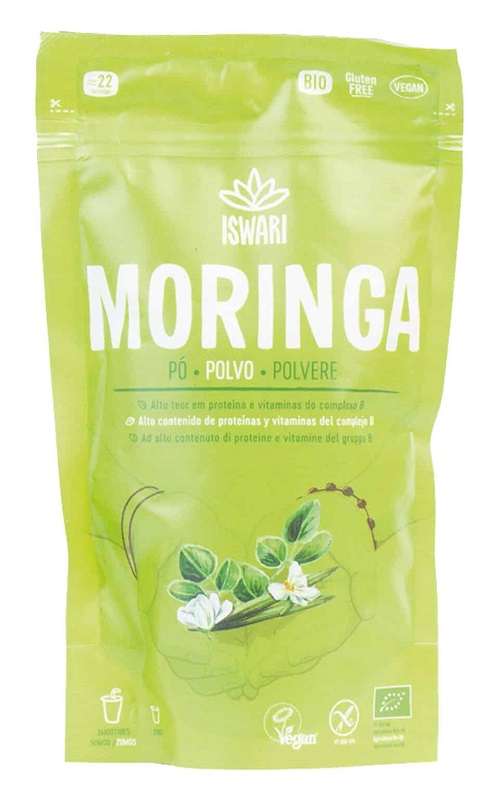ISWARI MORINGA POLVERE BIO 125 G - doctorpill.it
