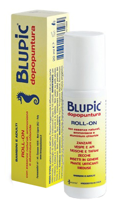 BLUPIC DOPOPUNT ROLL ON CON ESSENZE NATURALI E AMMONIACA ASTUCCIO - doctorpill.it