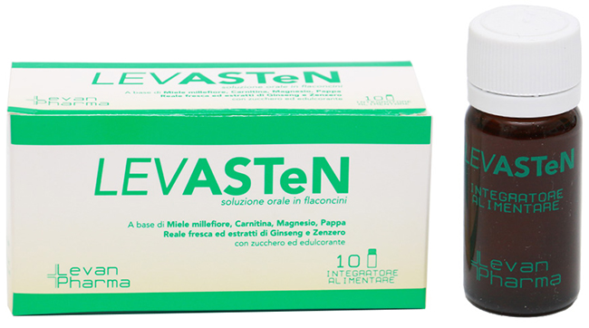 LEVASTEN 10 FLACONCINI DA 10 ML - doctorpill.it